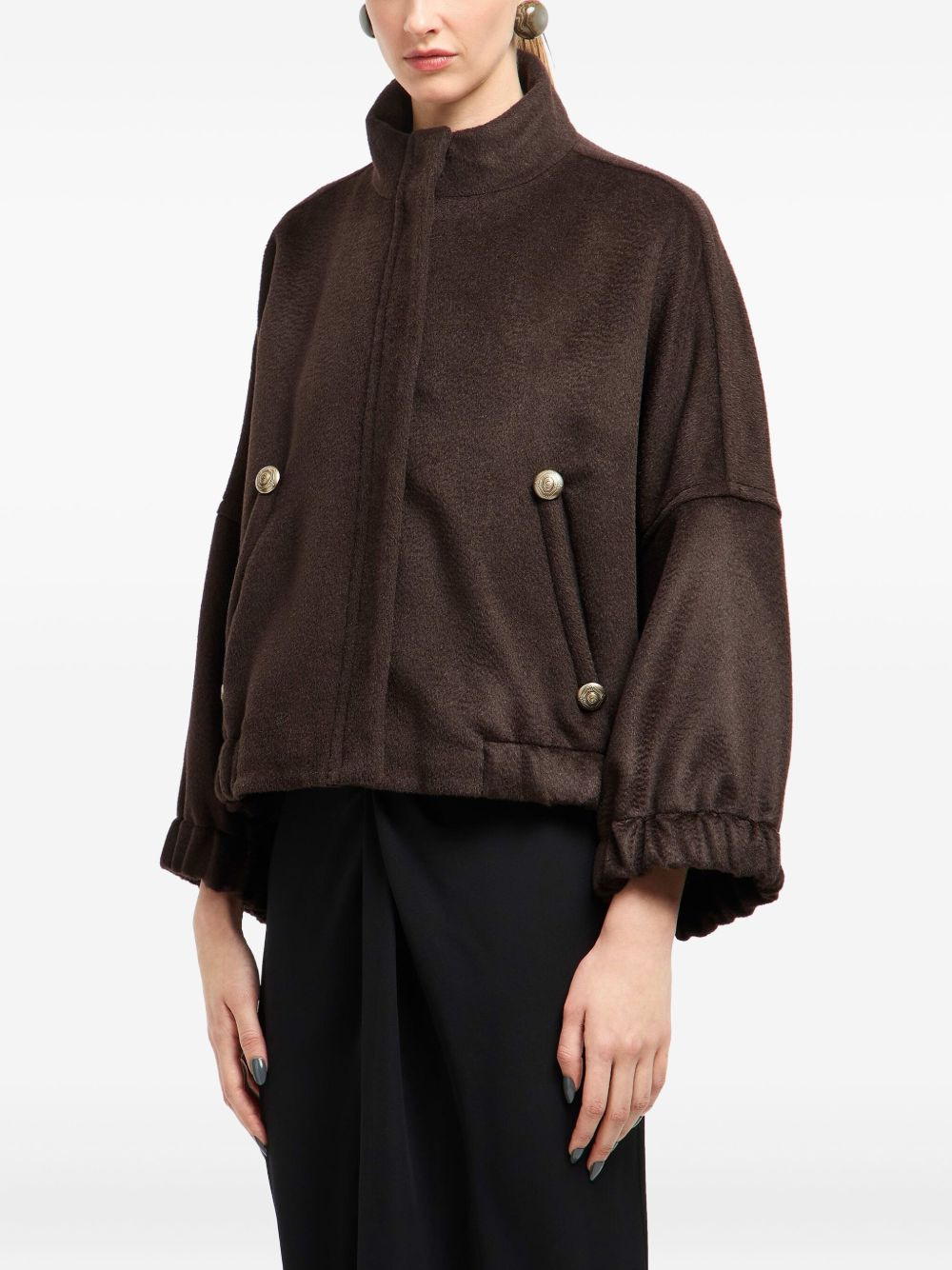 high-neck jacket - 2
