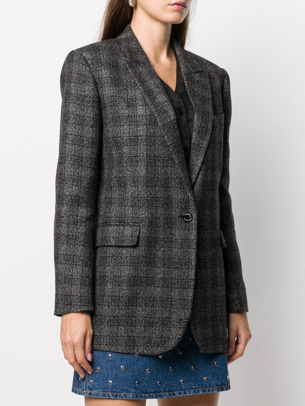 Dom check-pattern blazer - 3