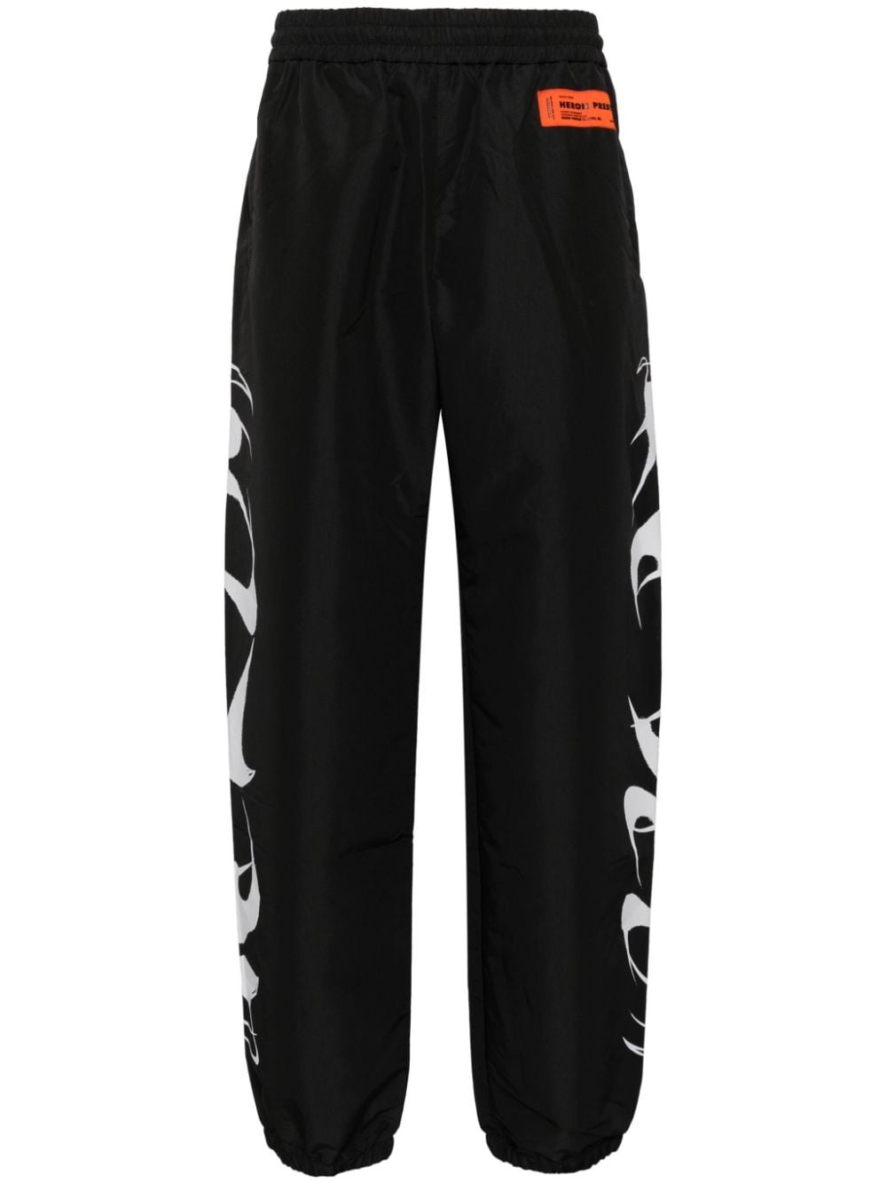 graphic-print track pants - 1