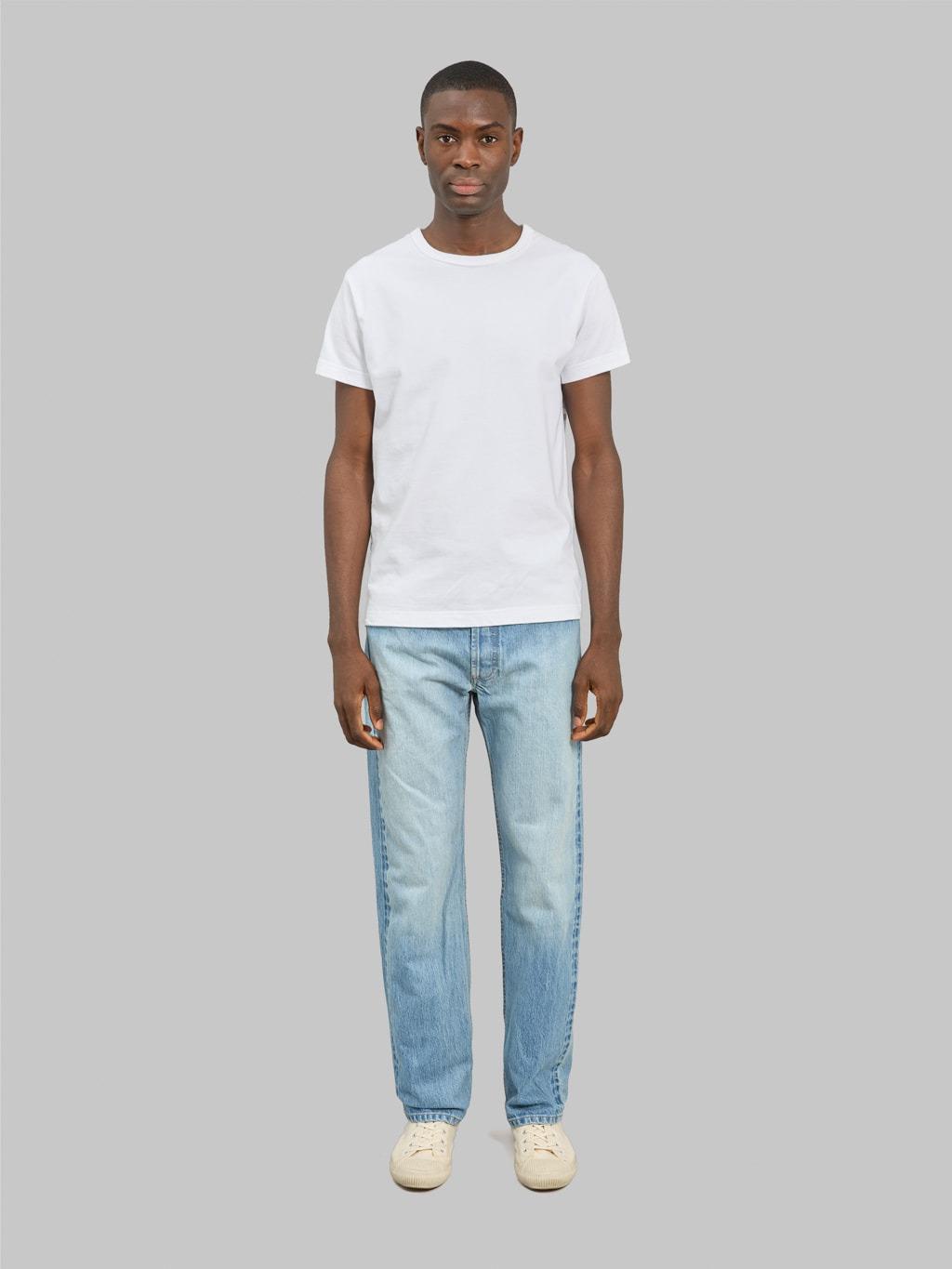 3sixteen CS-100xv vintage Wash Indigo Selvedge Classic Straight Jeans - 3