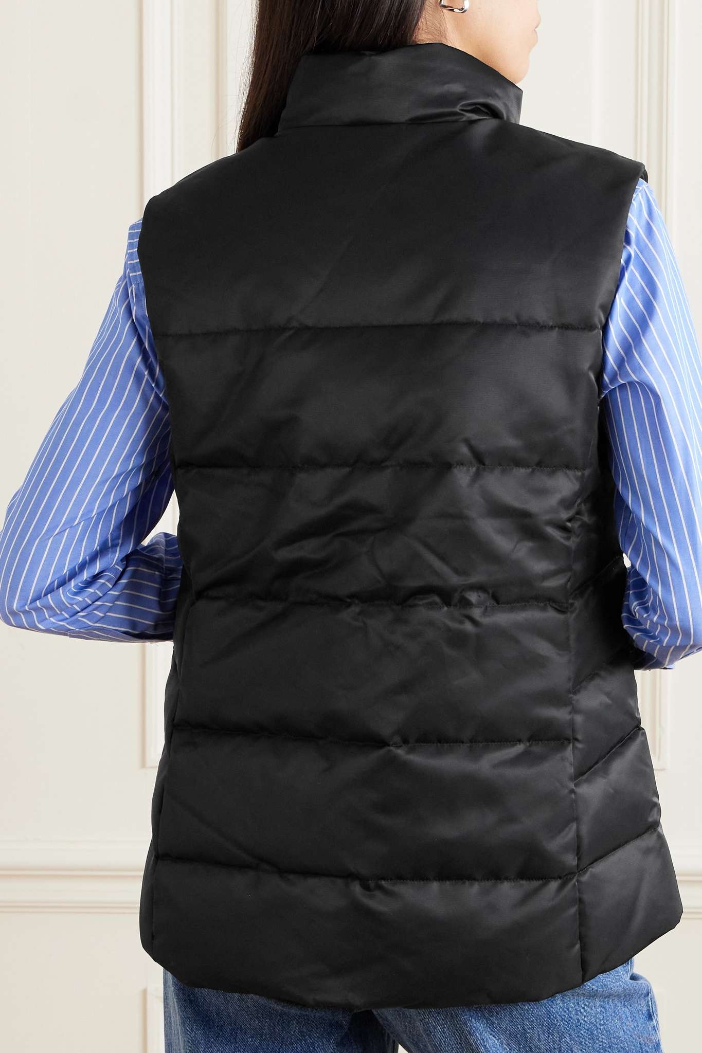 Freestyle quilted Performance Satin down vest - 4