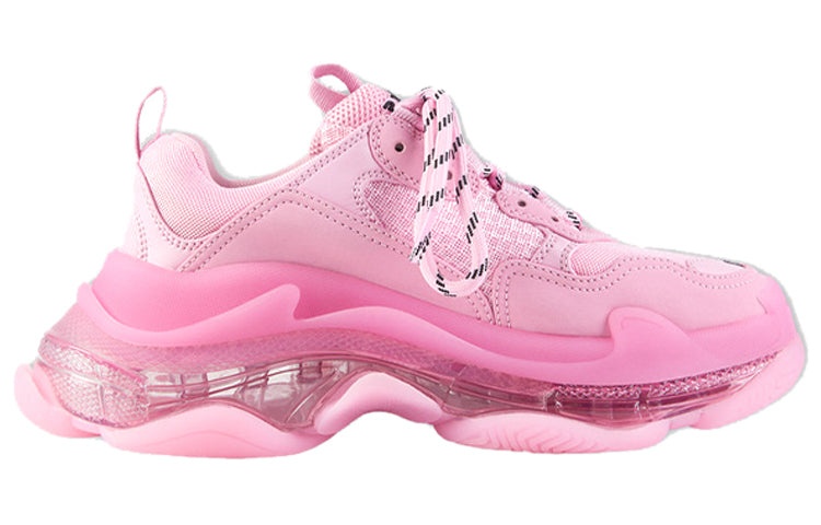 (WMNS) Balenciaga Triple S 'Clear Sole - Pink' 544351W2GA15760 - 2
