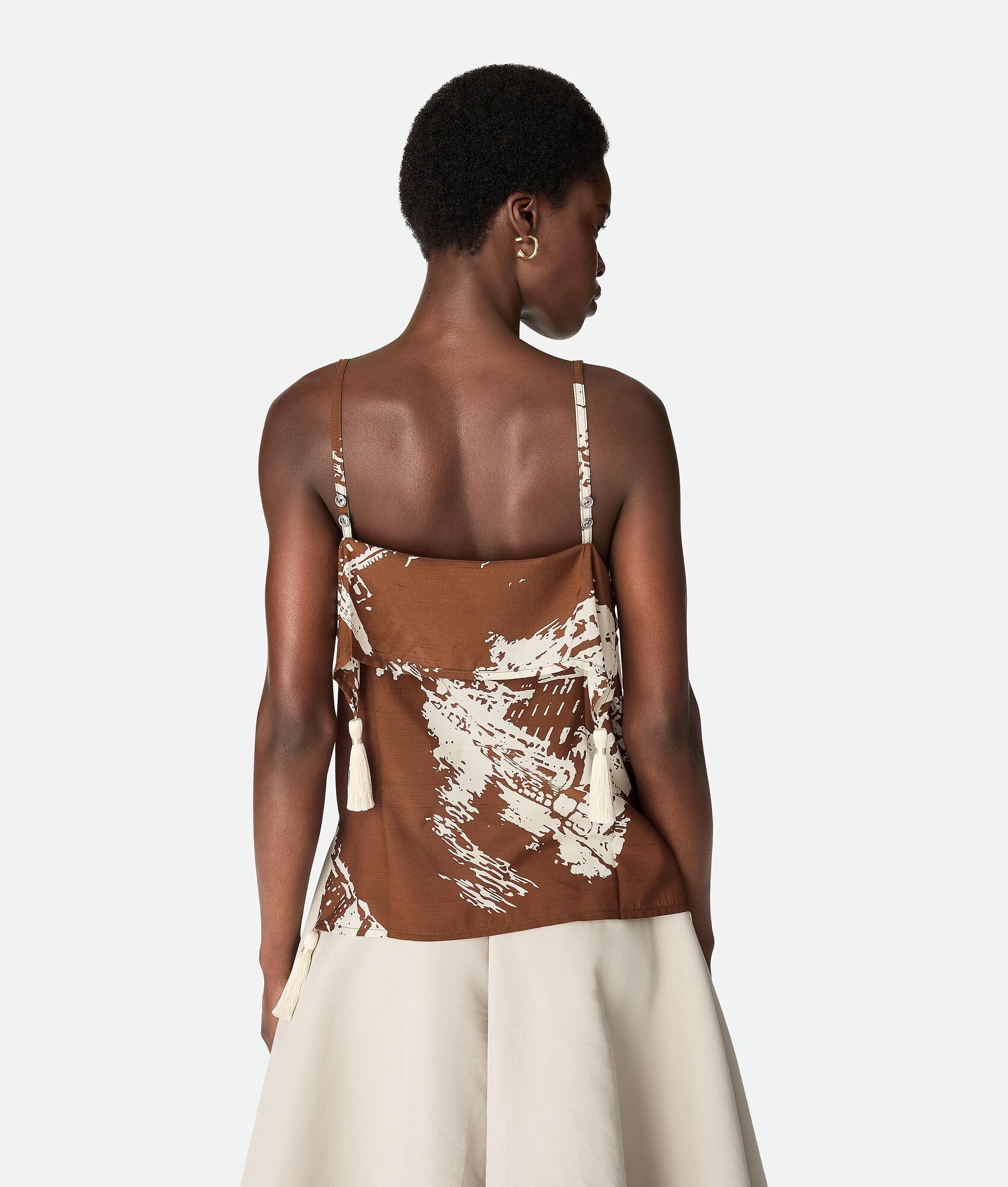 Italian Postcard Silk Top - 3