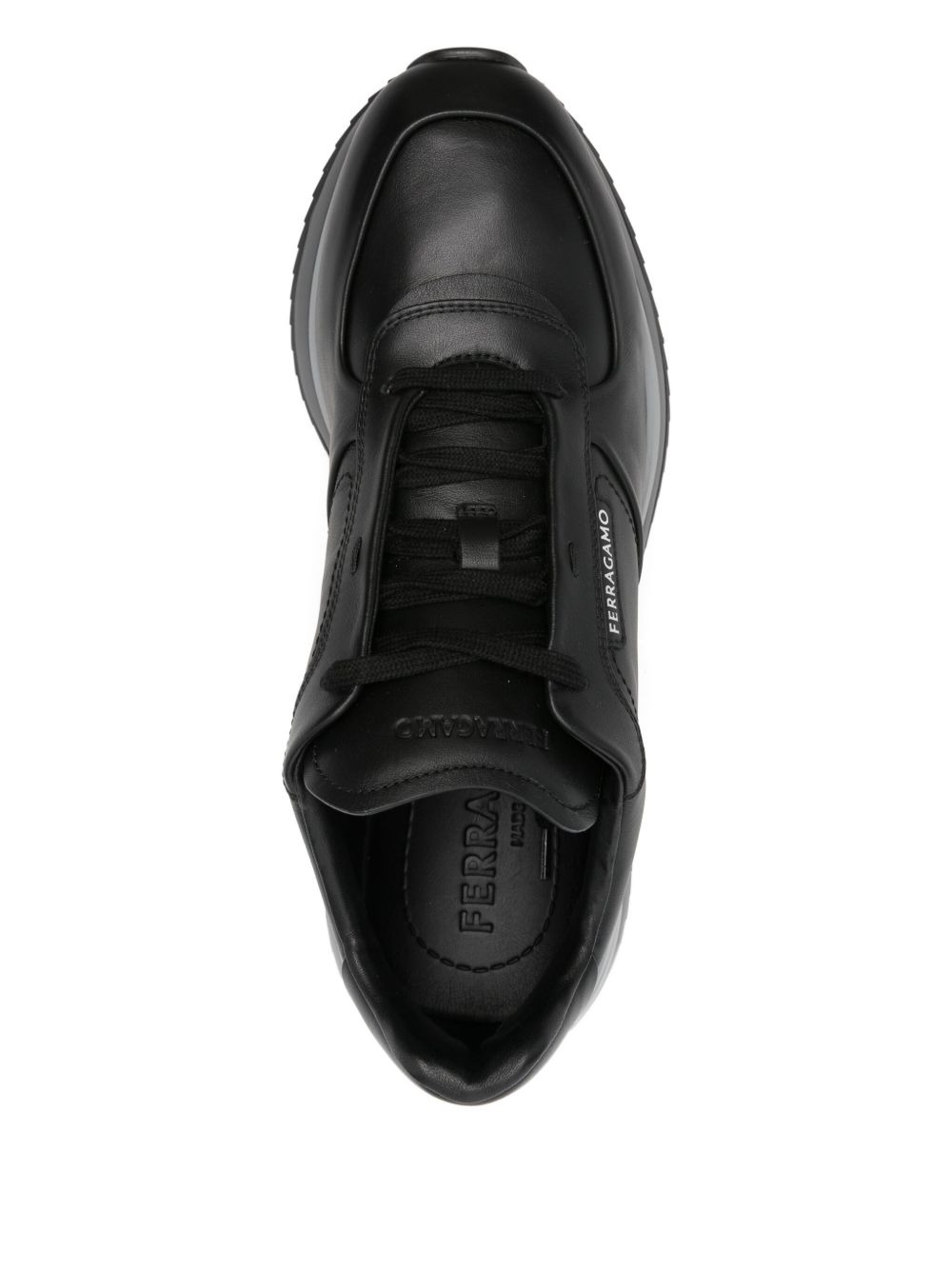 leather sneakers - 4