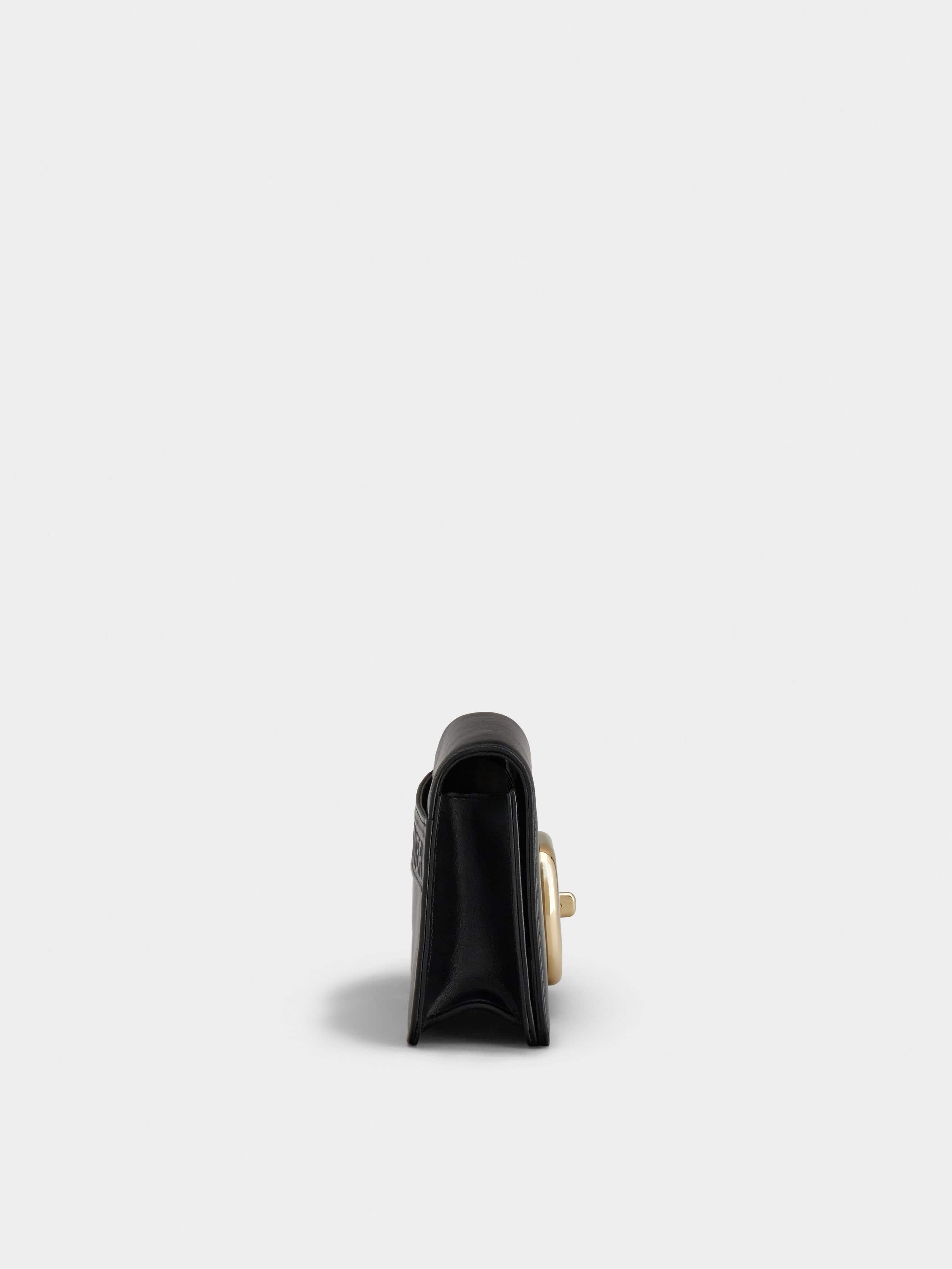 Viv' Choc Mini Bag in Leather - 3