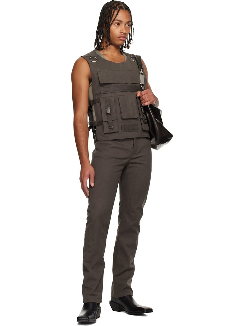 Rick Owens Brown Concordians Headon Jeans outlook