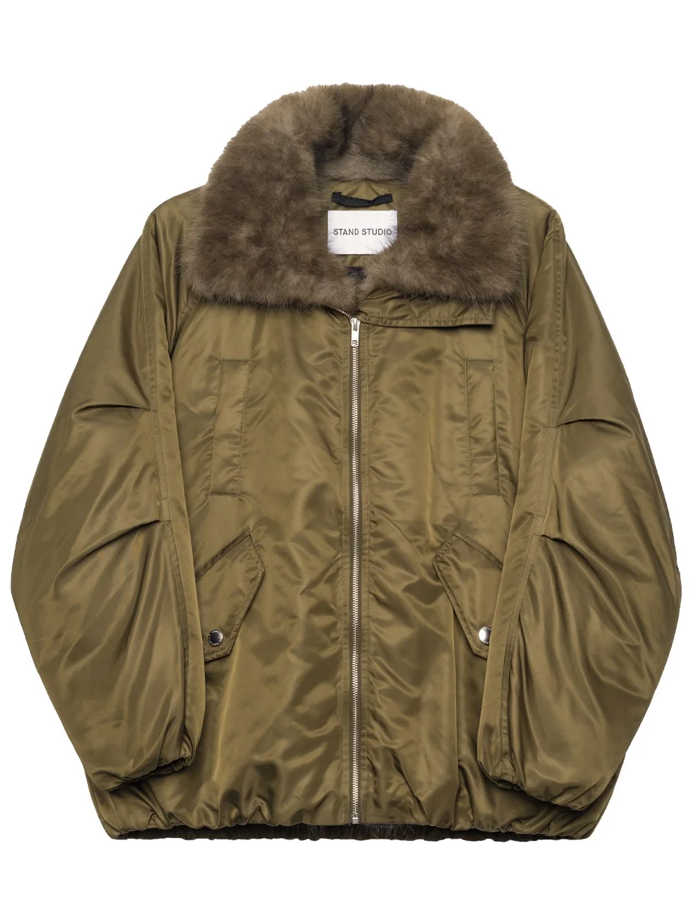 THILDA SHINY NYLON JACKET - 1