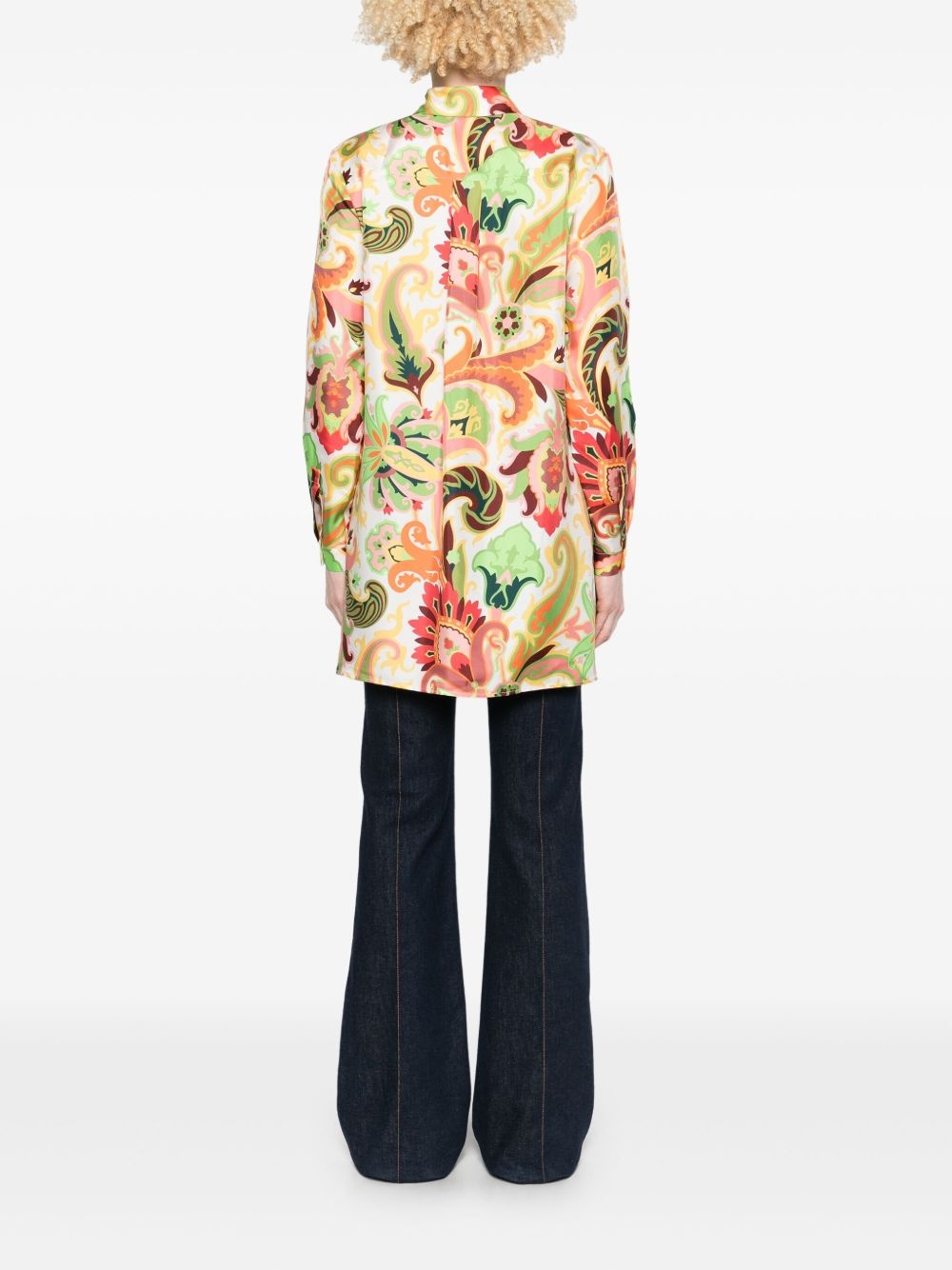 paisley-print shirt - 4