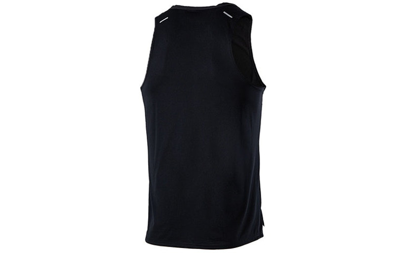 Nike Nike Dri-FIT Rise 365 Reflective Logo Printing Running Sports Vest Black CZ9180-010 outlook