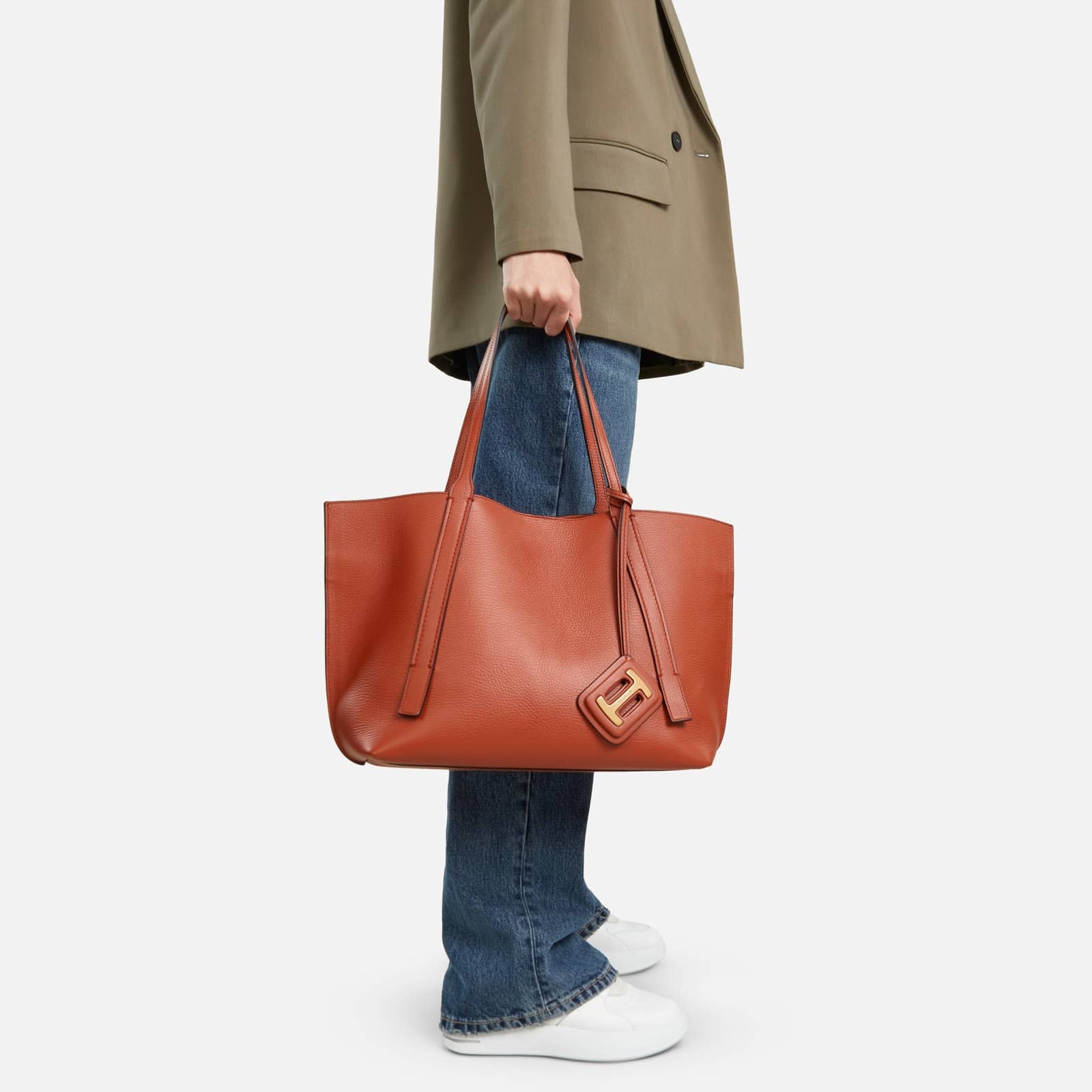 Hogan H-Bag Shopping Small Orange - 4