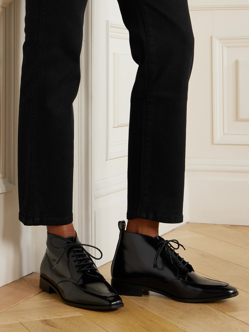 TOVE Verone Leather Ankle Boots outlook