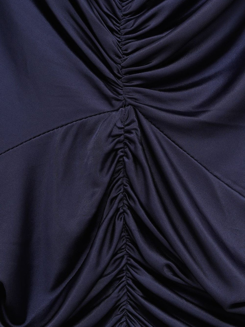 V-neck ruched gown 3