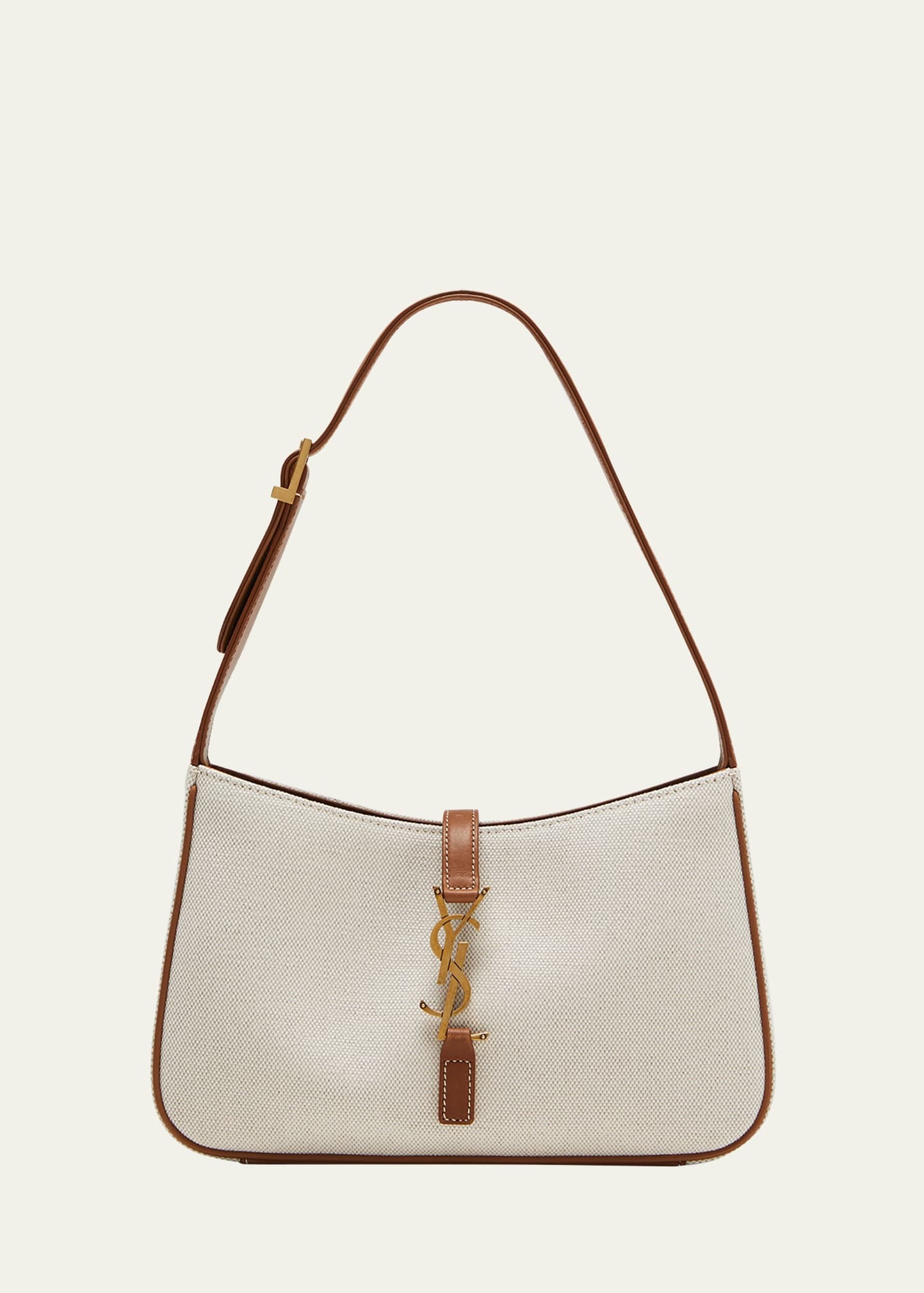 Le 5 A 7 Toile Leather Shoulder Bag - 1