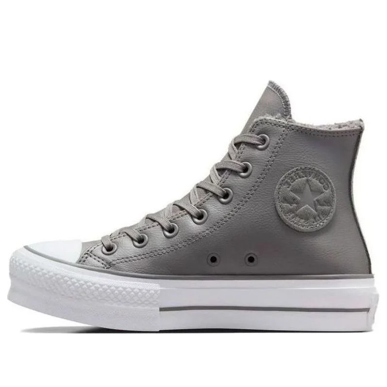 (WMNS) Converse Chuck Taylor All Star Lift Platform 'Grey White' A05511C - 1
