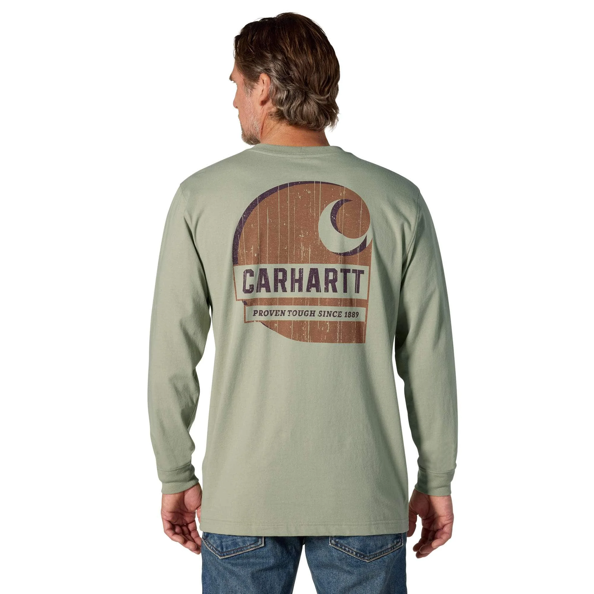 Irvine Relaxed Tough C Long Sleeve T-Shirt - 1