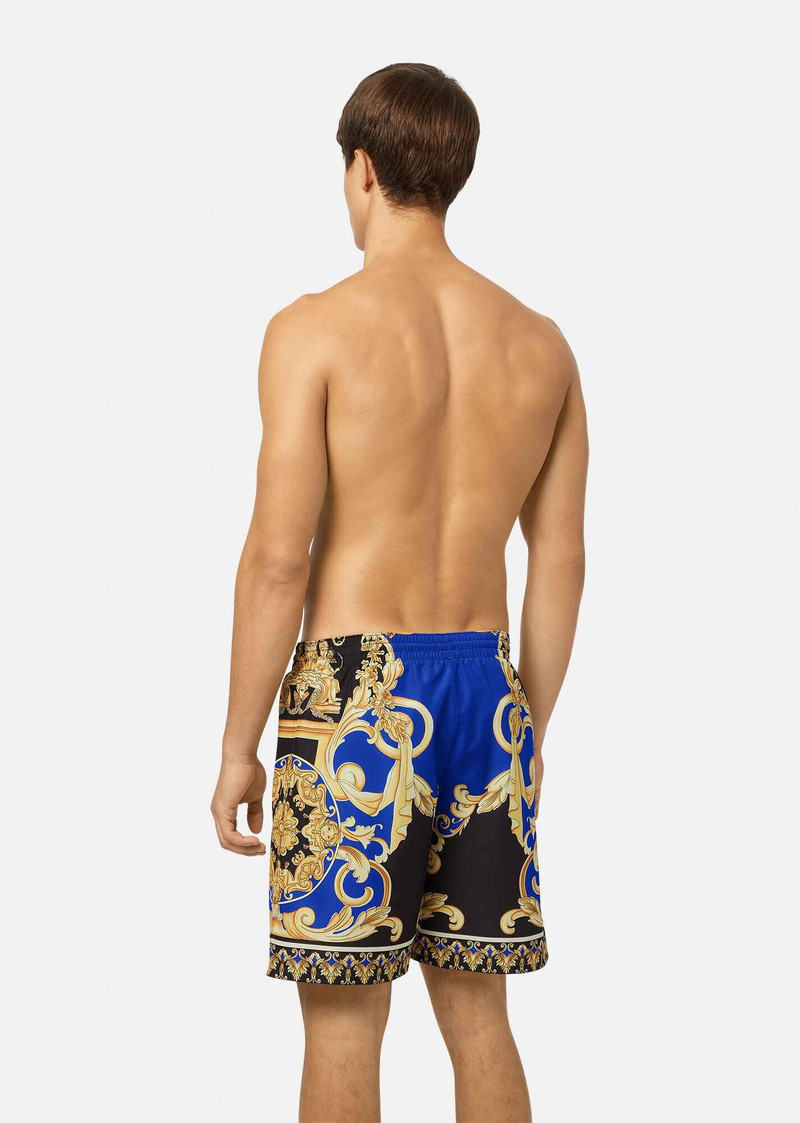 Le Pop Classique Print Mid-Length Swim Shorts 3