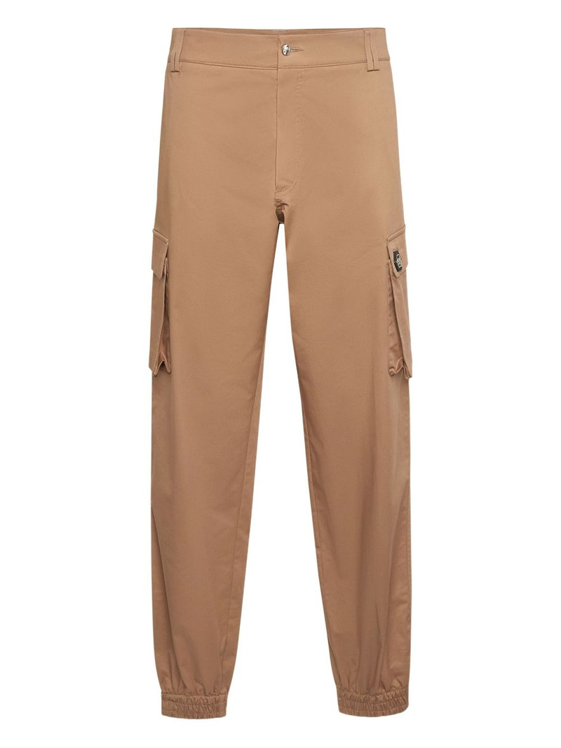 cargo pocket cuffed trousers 1