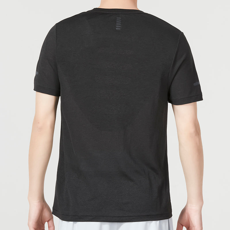 Under Armour Seamless Stride Short Sleeve 'Black' 1375692-001 - 4