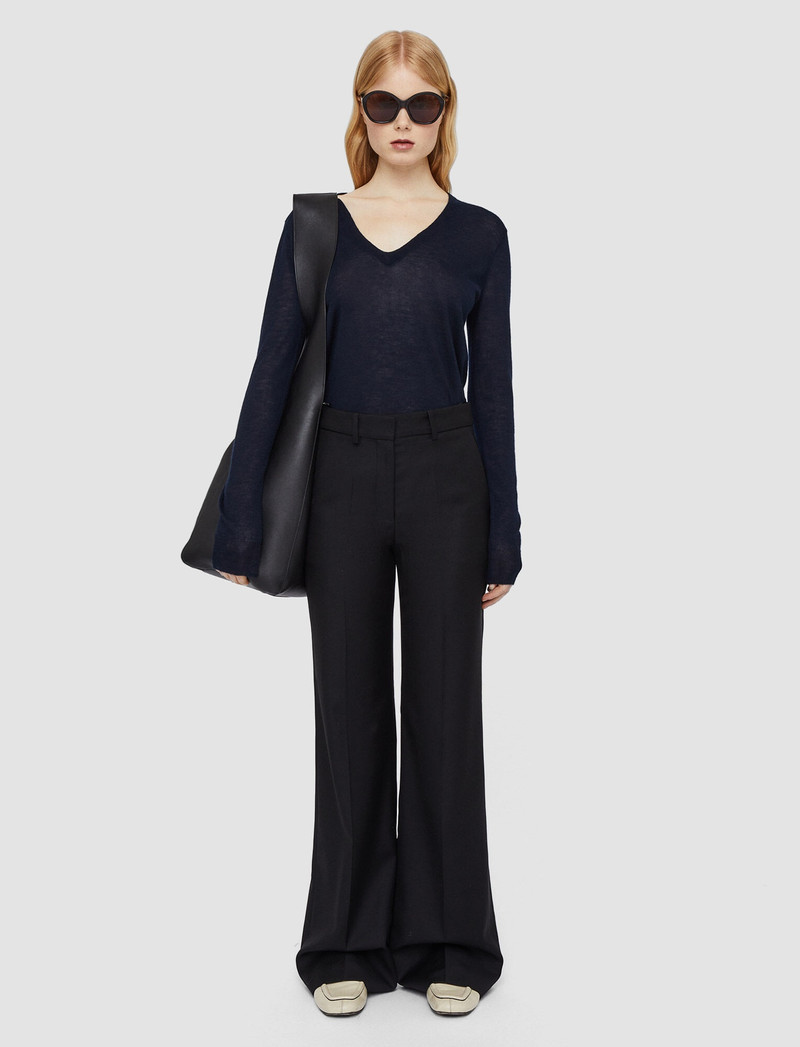 JOSEPH Cashair V Neck Jumper outlook