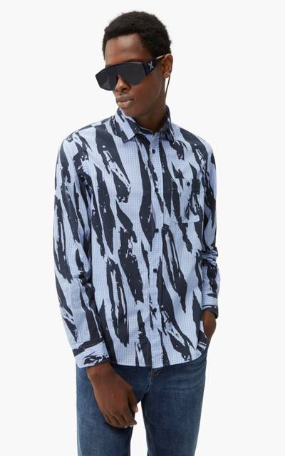 KENZO 'Pleat Camo' casual shirt outlook