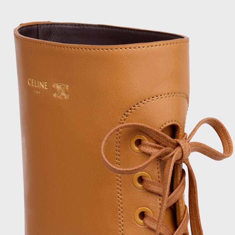 AUSTIN LACE-UP BOOT IN SHINY CALFSKIN 5