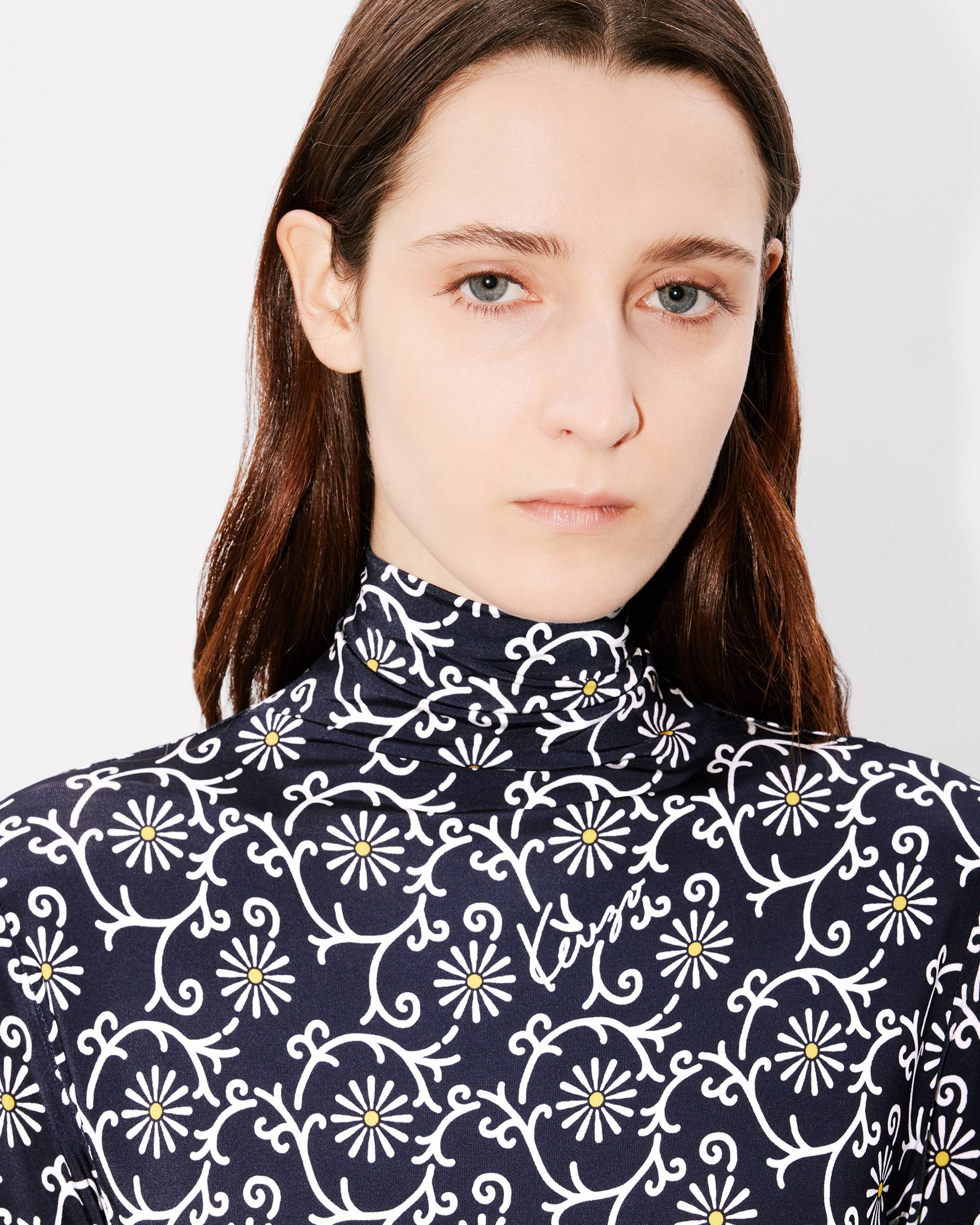 'KENZO Marguerite' all-over turtle neck - 6