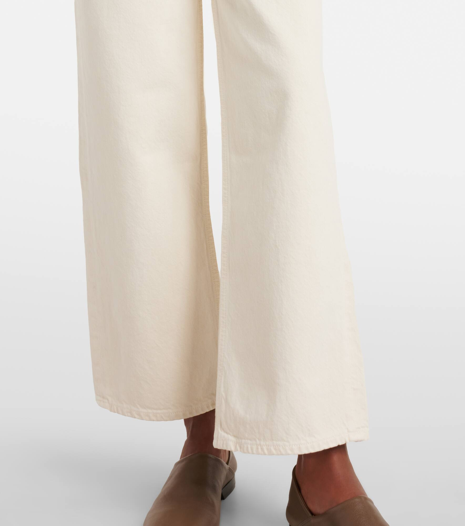 Ren cropped high-rise wide-leg jeans - 5