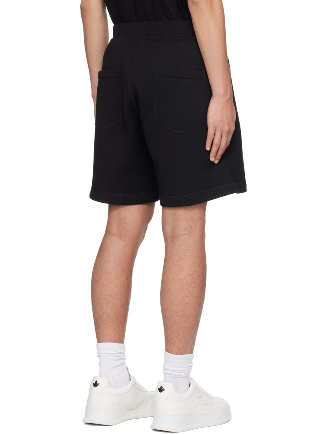 Black Be 'Icon' Relax Shorts - 3