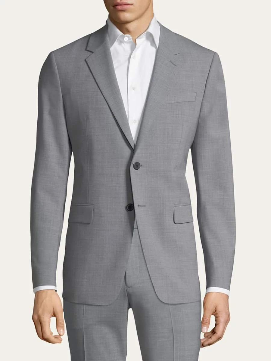 Men's Chambers Stretch Wool Blazer - 1