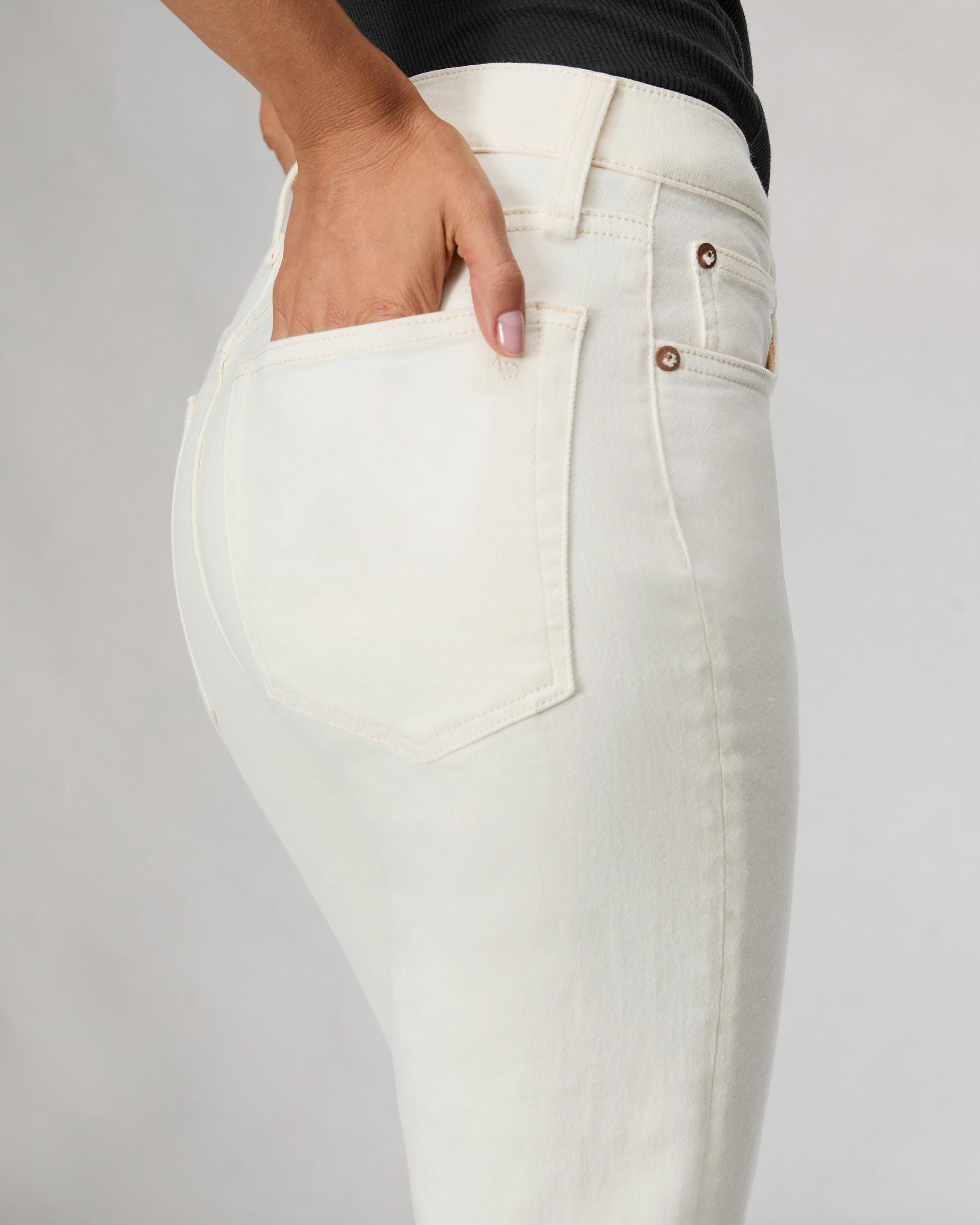 Peyton Ankle Bootcut - Ecru
Mid-Rise High Stretch Jean - 6