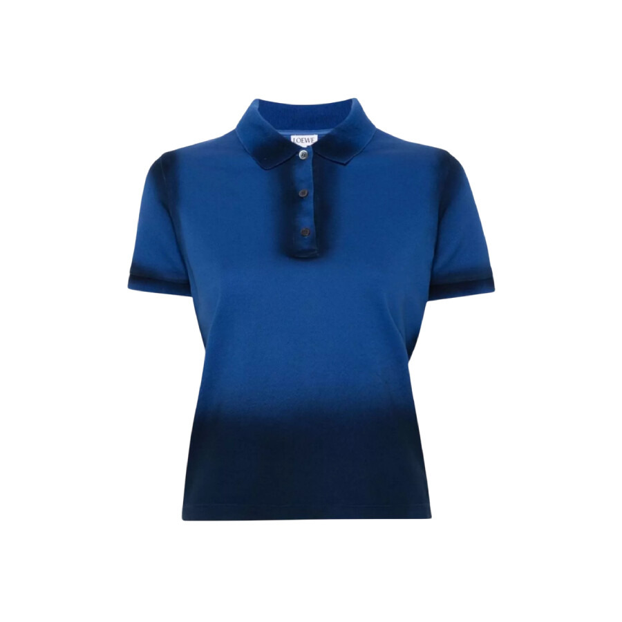 Loewe Faded-Effect Polo Shirt - 5