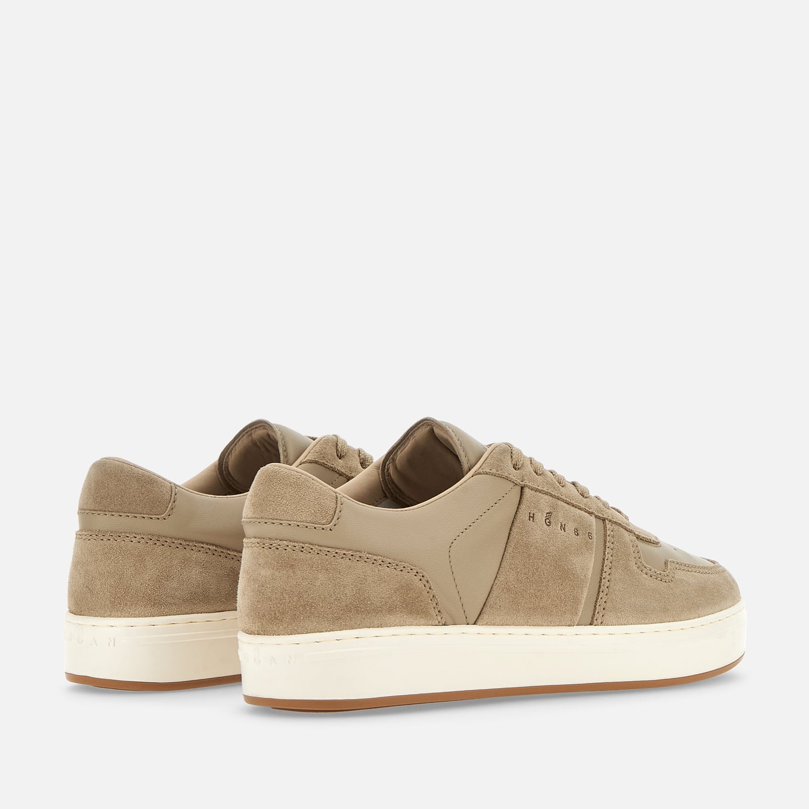 スニーカー HOGAN H-TV leather and suede trainers HOGAN Sneakers Hogan H-TV | REVERSIBLE