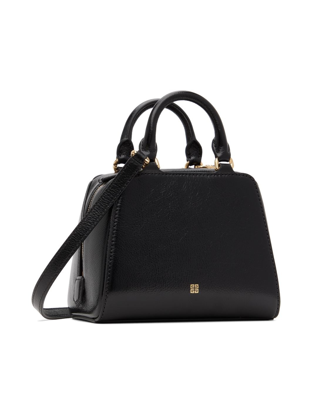 Black Nano Antigona Cube Bag - 3