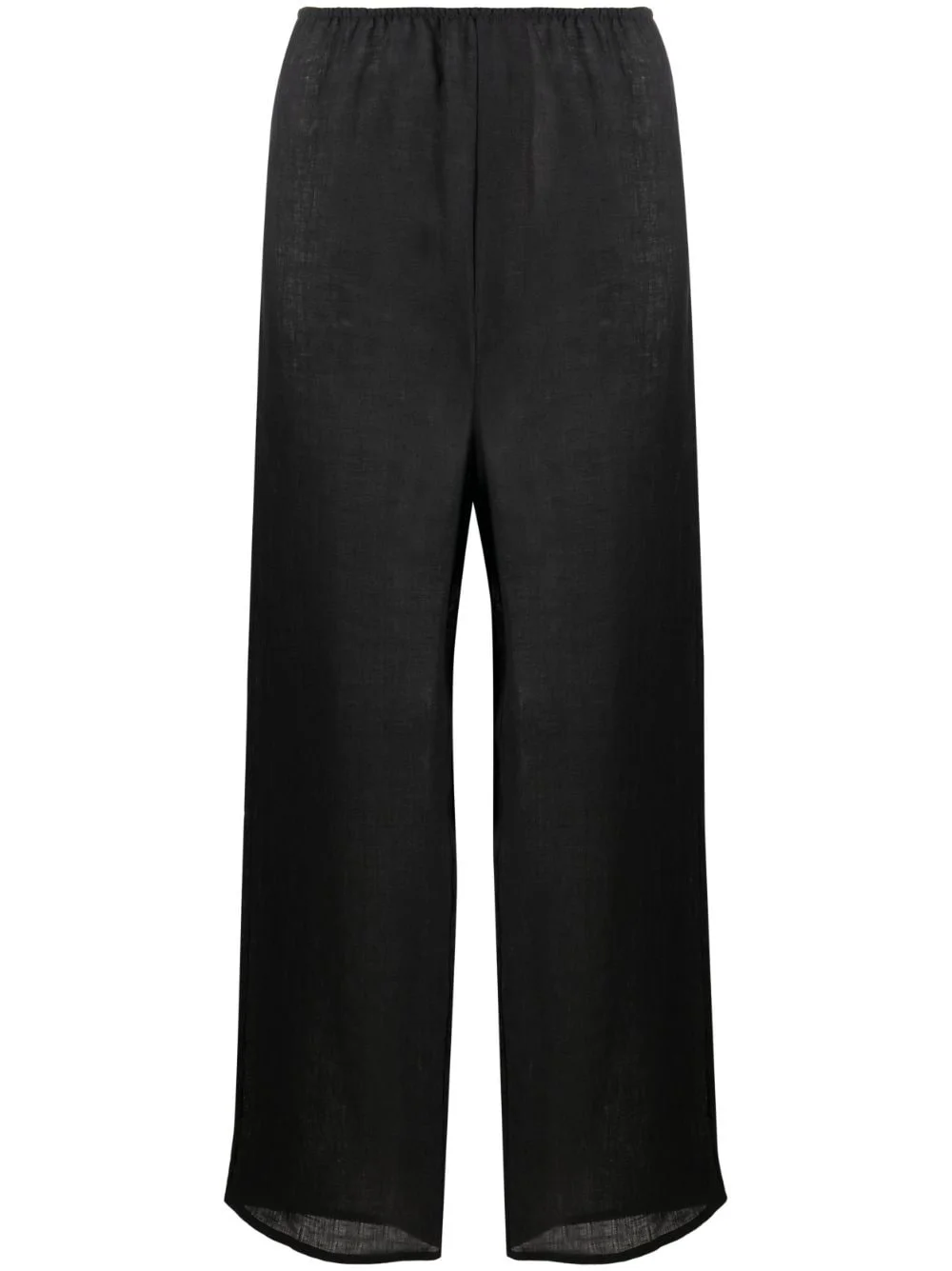Domond wide-leg linen trousers - 1