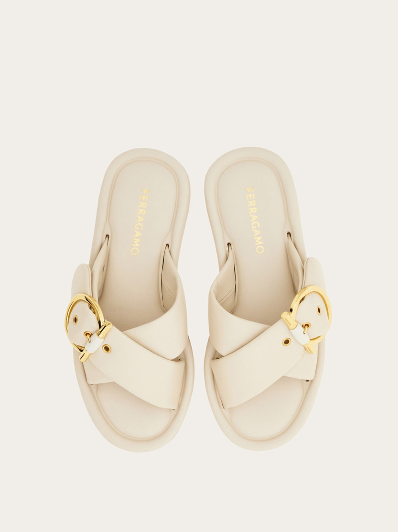 FERRAGAMO Gancini ornament slide outlook