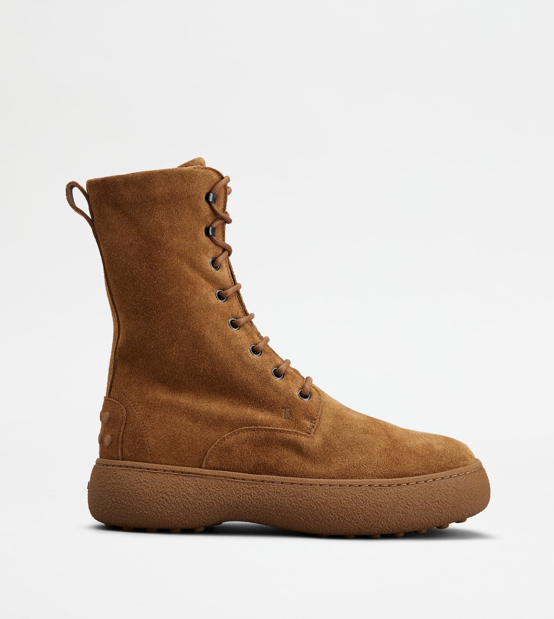 Tod's W. G. Lace-up Ankle Boots in Suede