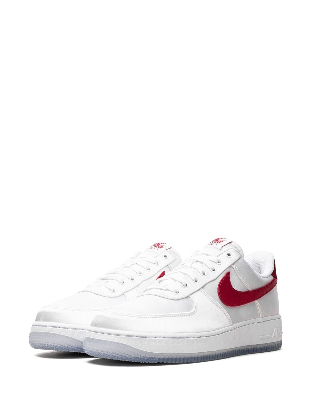 Air Force 1 Low '07 "Satin White/Varsity Red" sneakers - 5