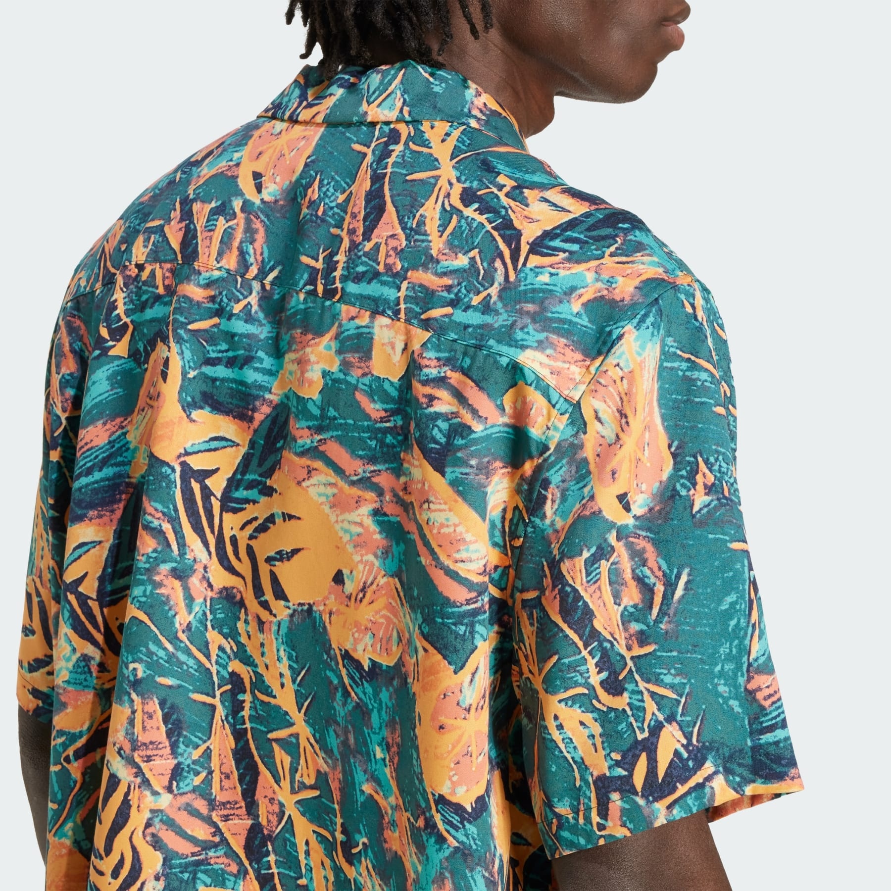 adidas Originals Archive Floral Resort Shirt - 6