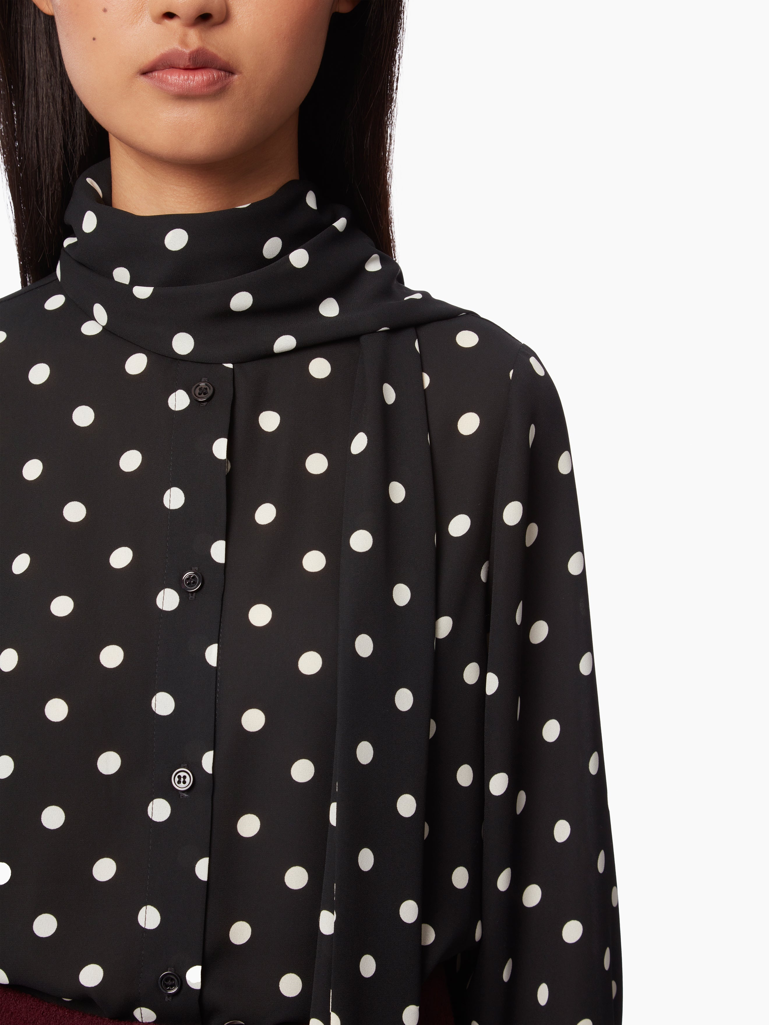 PUSSY-BOW SHIRT - 3