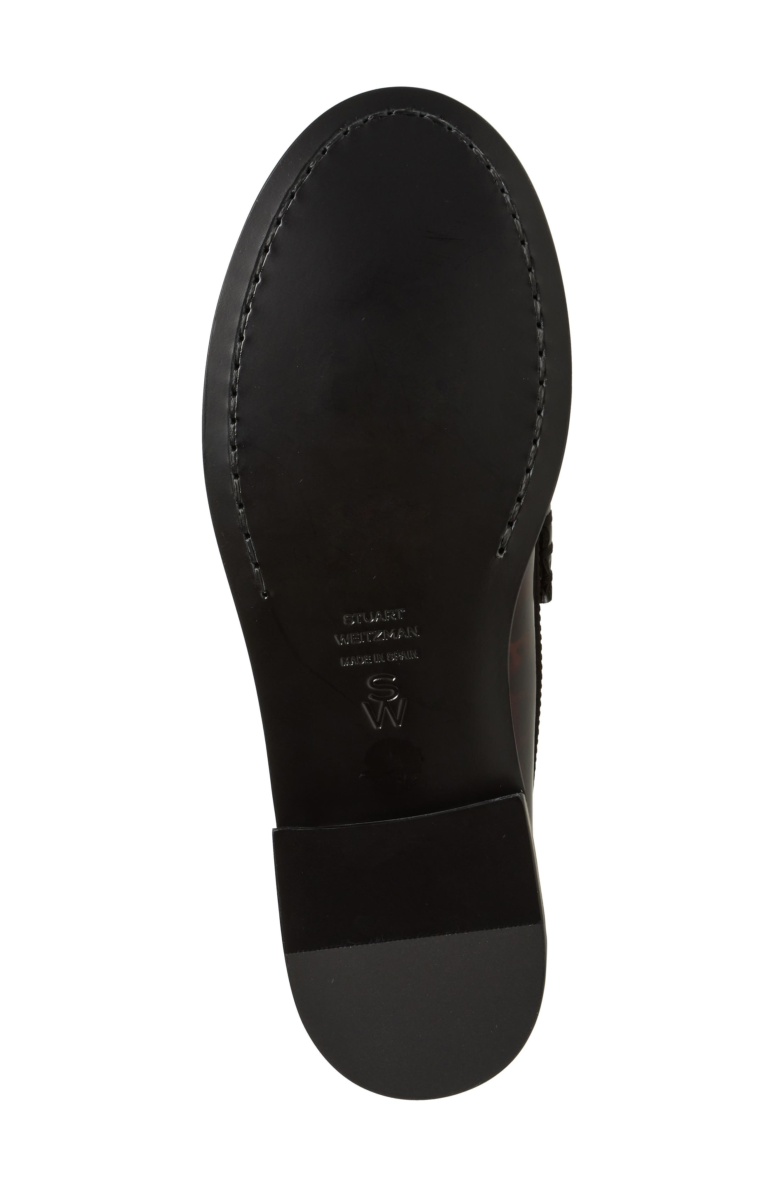 Stuart Weitzman Lottie Loafer in Dark Brown at Nordstrom - 6