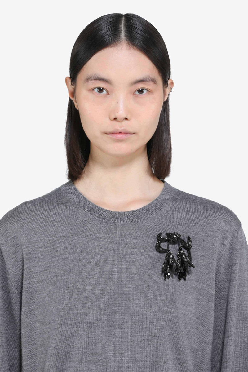 DOUBLE FLOWER BROOCH 1