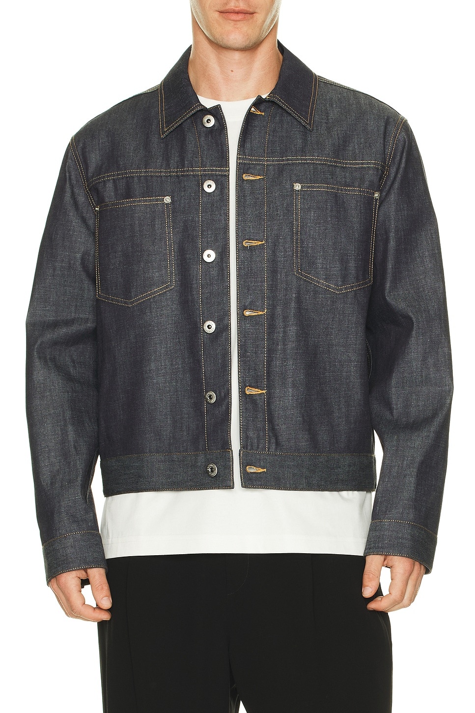Indigo Wash Light Denim Jacket - 3