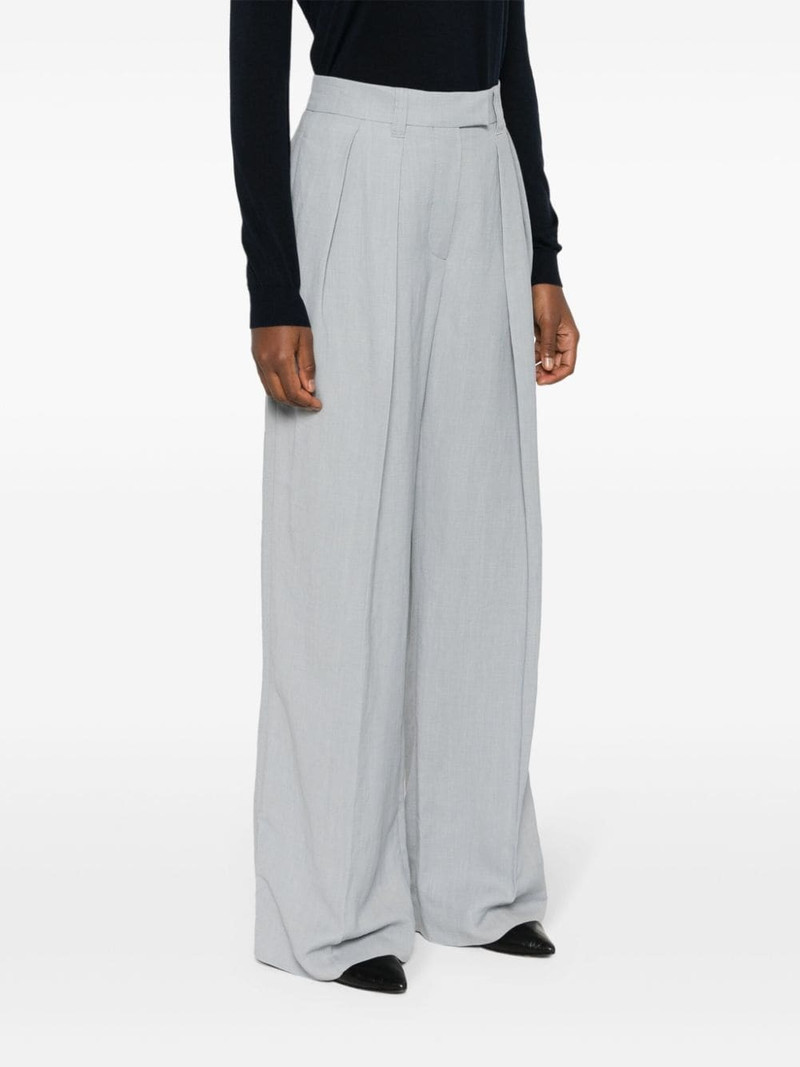 pleated palazzo pants 3