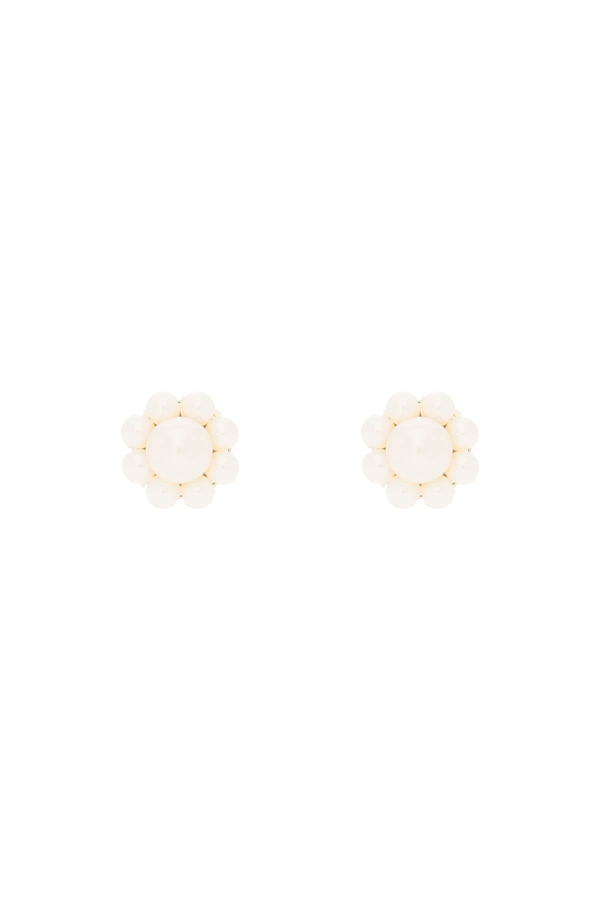 Earrings With Pearls - 1