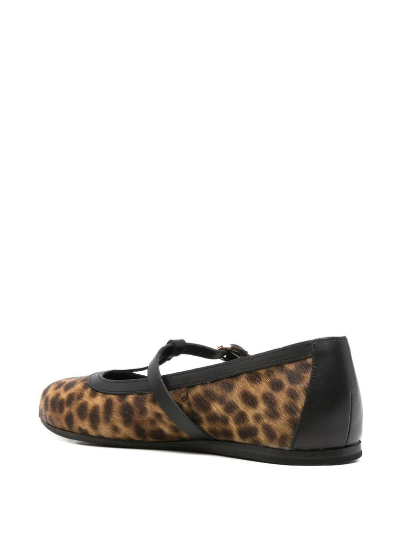 Aerati leopard-print ballet flats 3