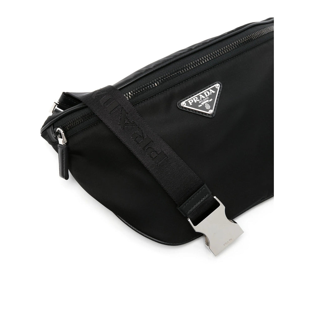 Prada Black Belt Bags Men - 4