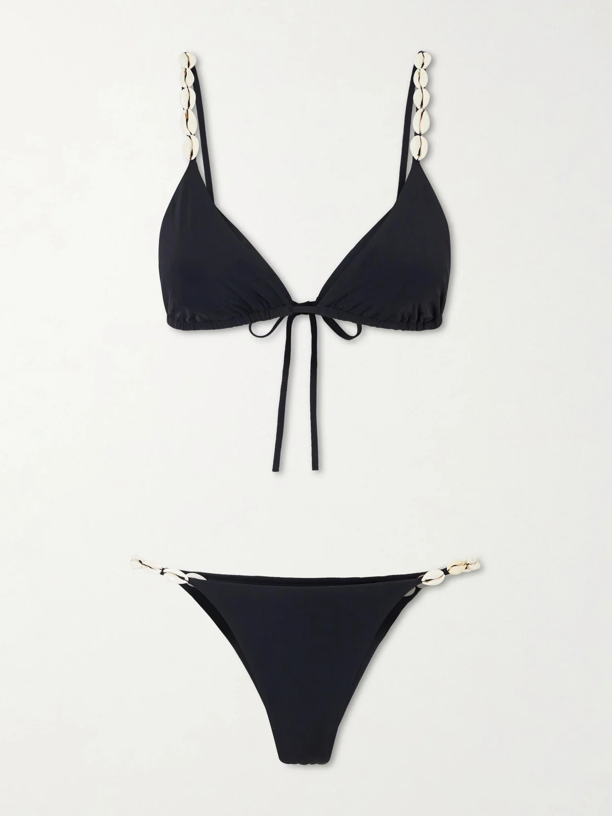 Cowries Embellished Bikini - 1