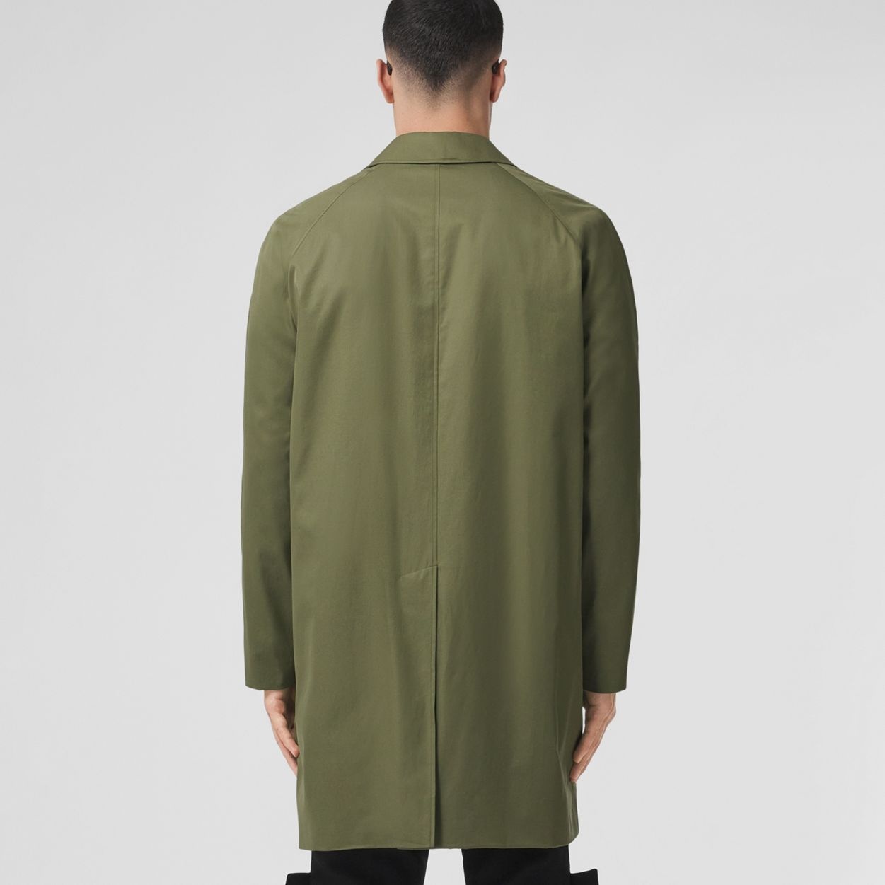 Cotton Gabardine Car Coat - 3