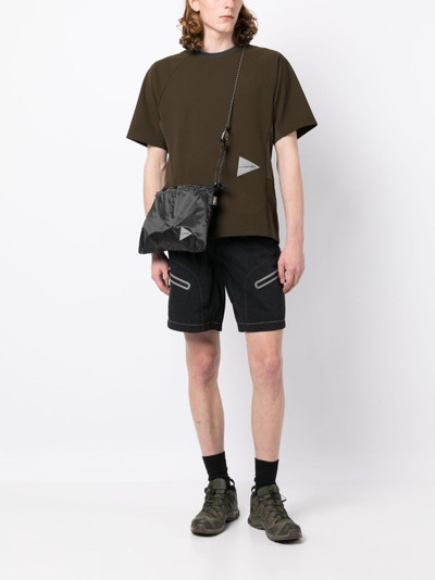 and Wander logo-print shoulder bag outlook