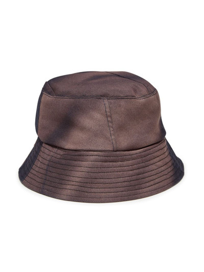 JiyongKim bleached-effect cotton bucket hat outlook